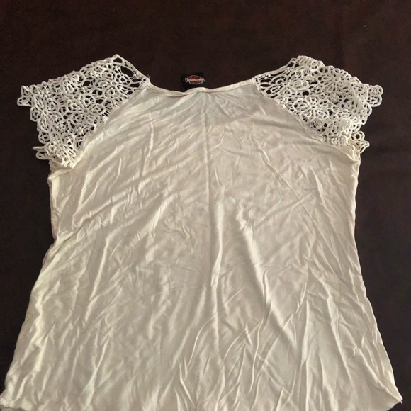 Harley Davidson cap sleeve top - Picture 6 of 8